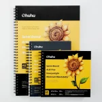 Sketchbook espiral para marcadores (19.3 x 25.4 cm) - OHUHU