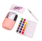 Acuarela set x18 Estuche -MIYA