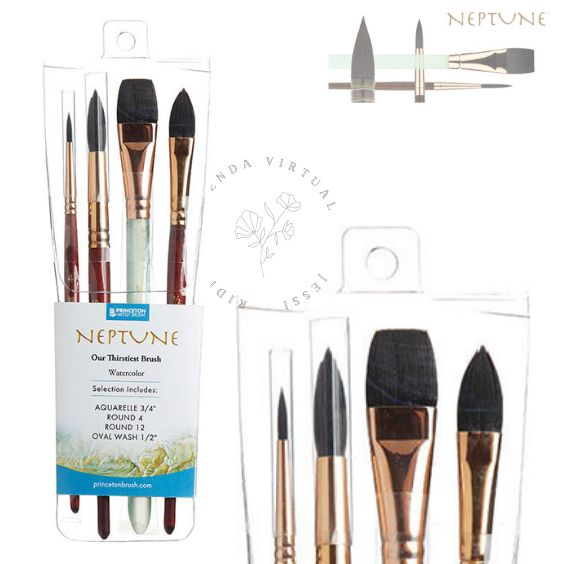 SET SET PROFESIONAL 4 PIEZAS - NEPTUNE PRINCETON - Imagen 1