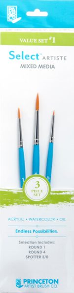 Select Value Set #1 de 3 pinceles - SELECT ARTISTE PRINCETON - Imagen 3
