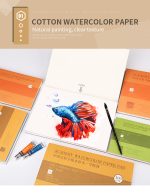 A4 (31x21 cm) Papel para acuarela - ACADEMY BAOHONG - Imagen 5