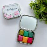 Set Botánico de Acuarelas Metalizadas - AMÉSTICA