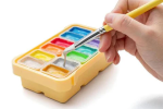 Miya Himi Gouache Twin Jelly Cup: Set 12 colores metálicos/12ml sin pinceles - Imagen 2