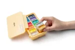 Miya Himi Gouache Twin Jelly Cup: Set 12 colores metálicos/12ml sin pinceles - Imagen 5