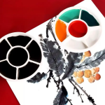 Paleta circular de cerámica - Imagen 3