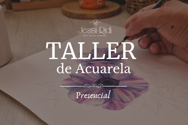 Taller acuarela intermedia: Anémonas