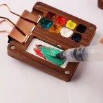 Mini paleta de mandera para acuarela